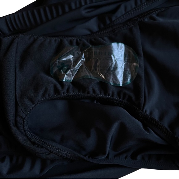 Swimsuits For All Black Full Swim Skirt Sz 14 Built In Brief Pull On Modest - Picture 5 of 7